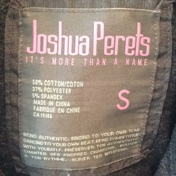 Joshua Perets Dance Zip Up Hoodie Small Like New - Picture 2 of 14